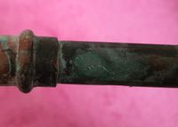 Lochfra&szlig;korrosion an einer Kupferleitung
